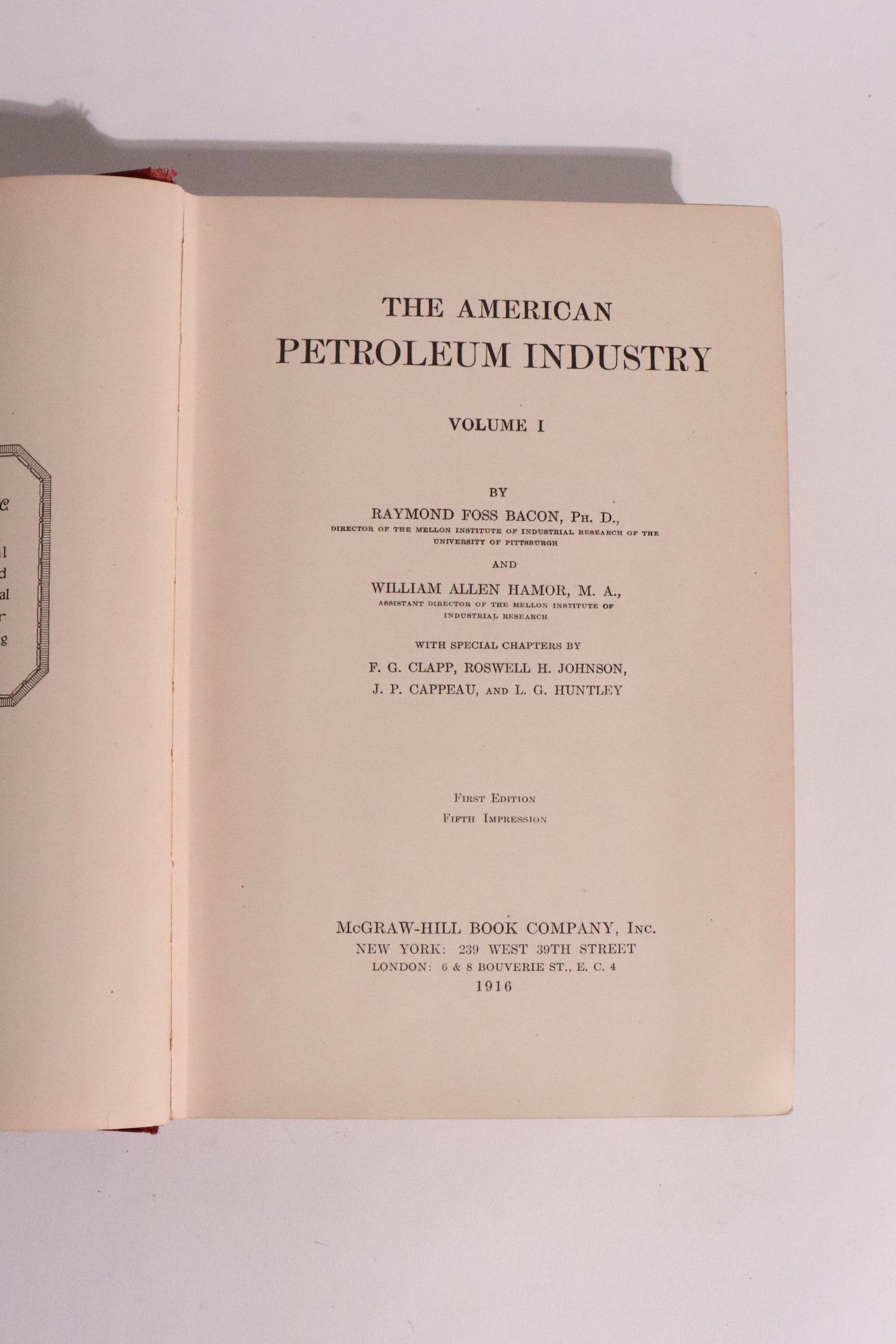 The American Petroleum Industry — A 1920 Snapshot of the Early Oil Age