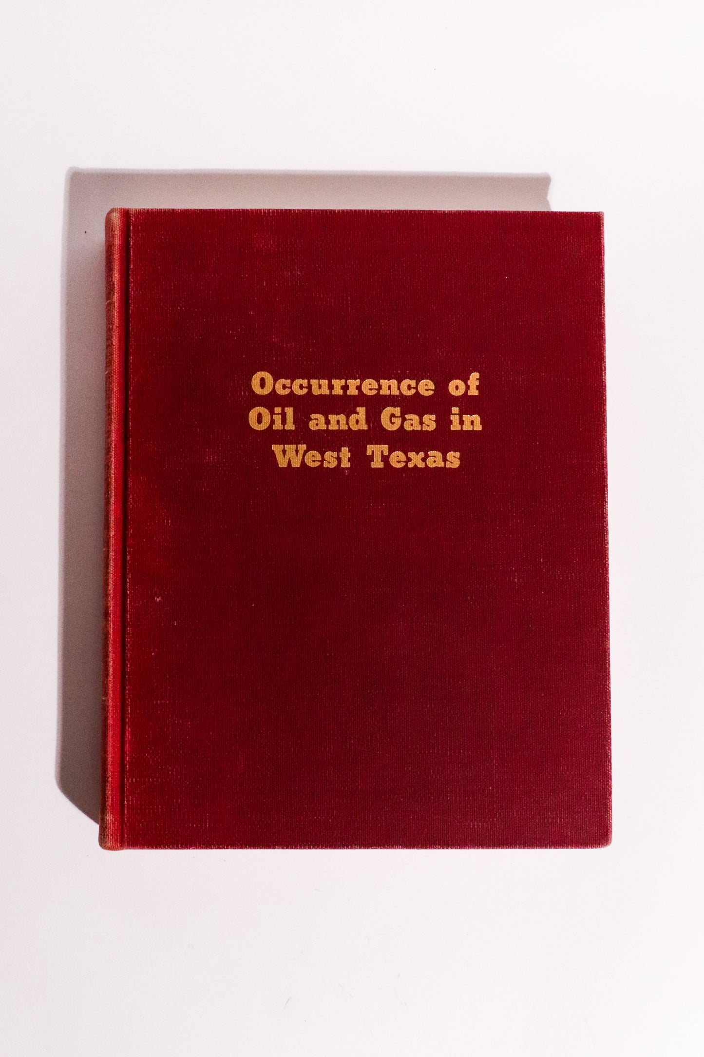 Occurrence of Oil and Gas in West Texas – Frank A. Herald – UT Bureau Economic Geology 1957
