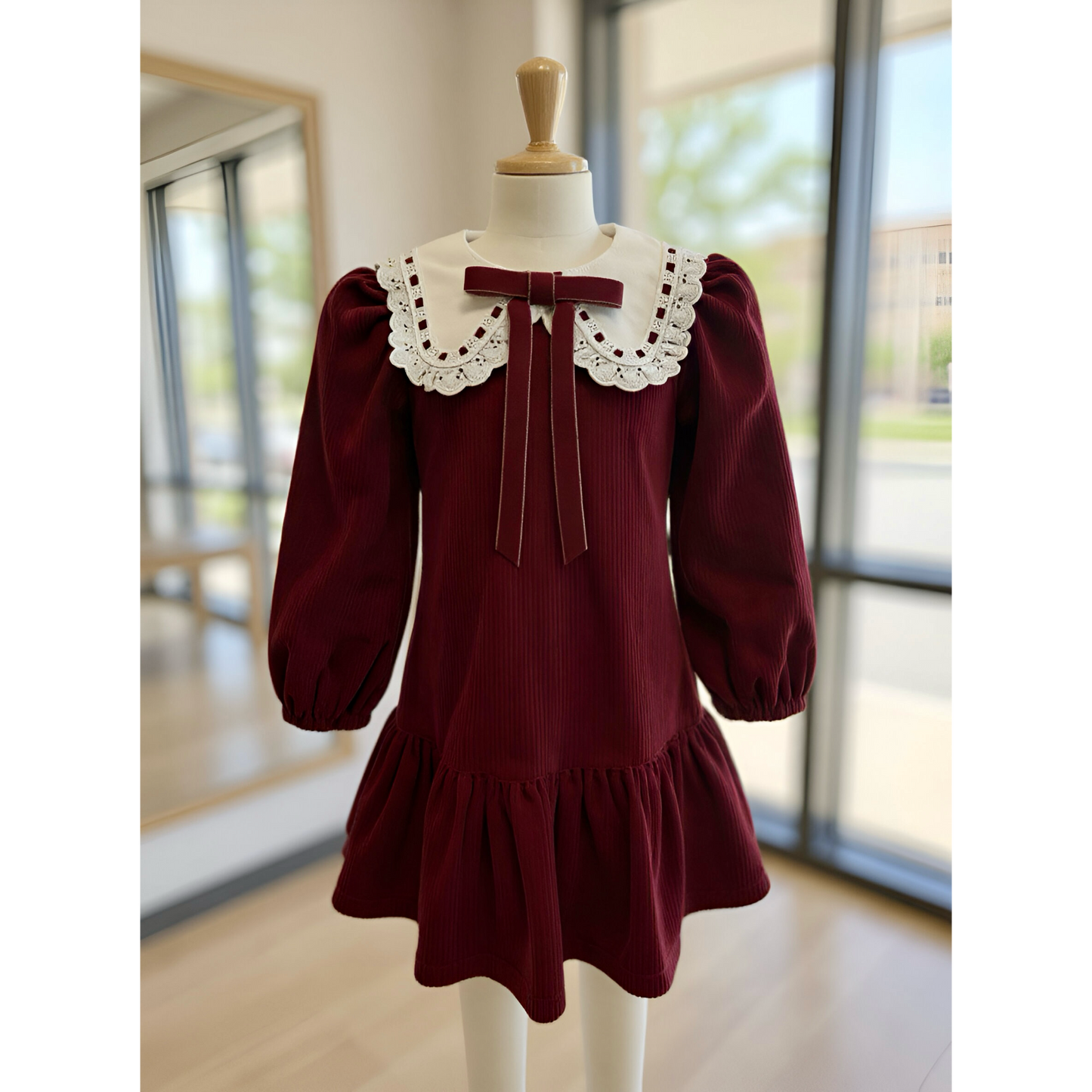 The Ophelia Dress | Mulberry Corduroy - Osadia Concept Store
