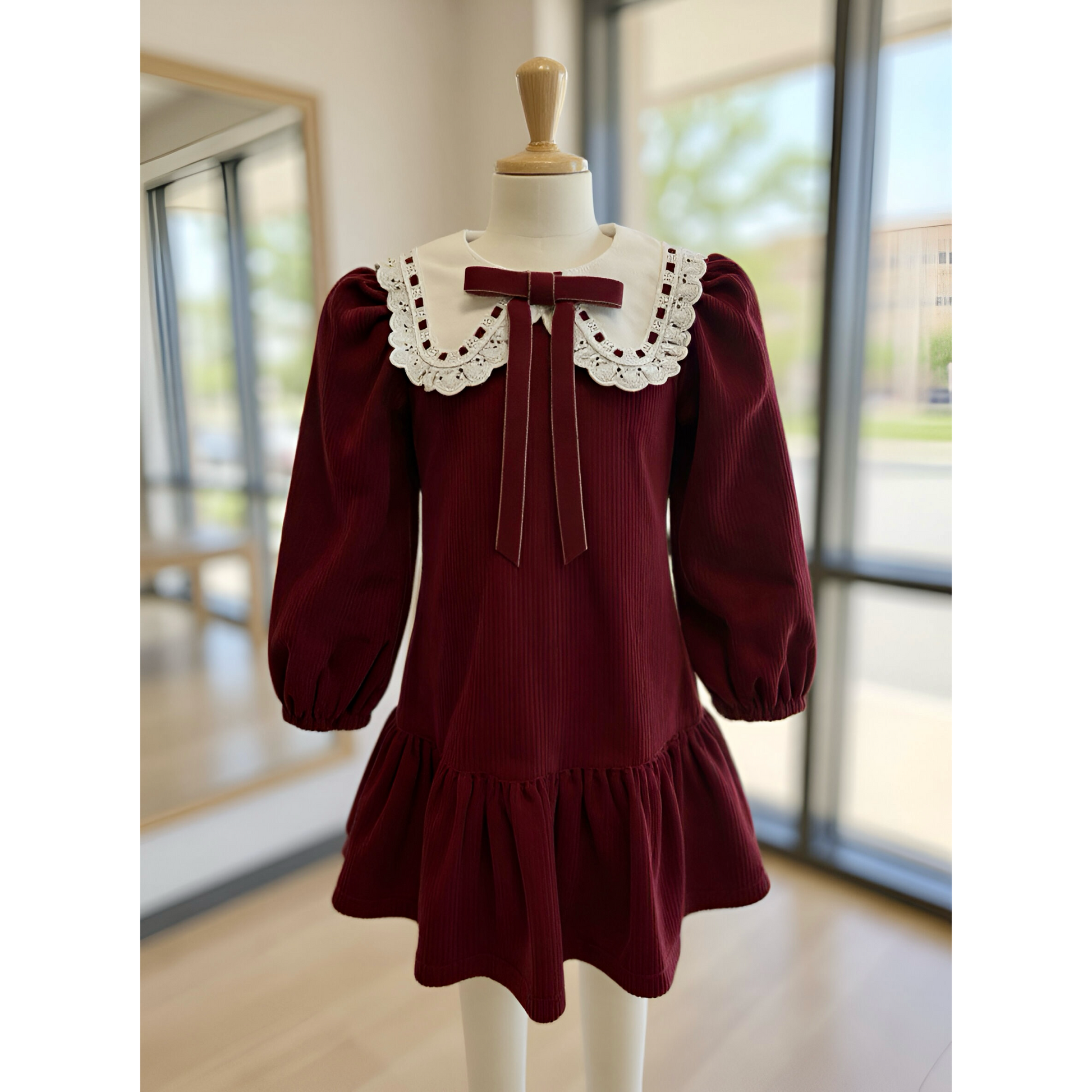 The Ophelia Dress | Mulberry Corduroy - Osadia Concept Store