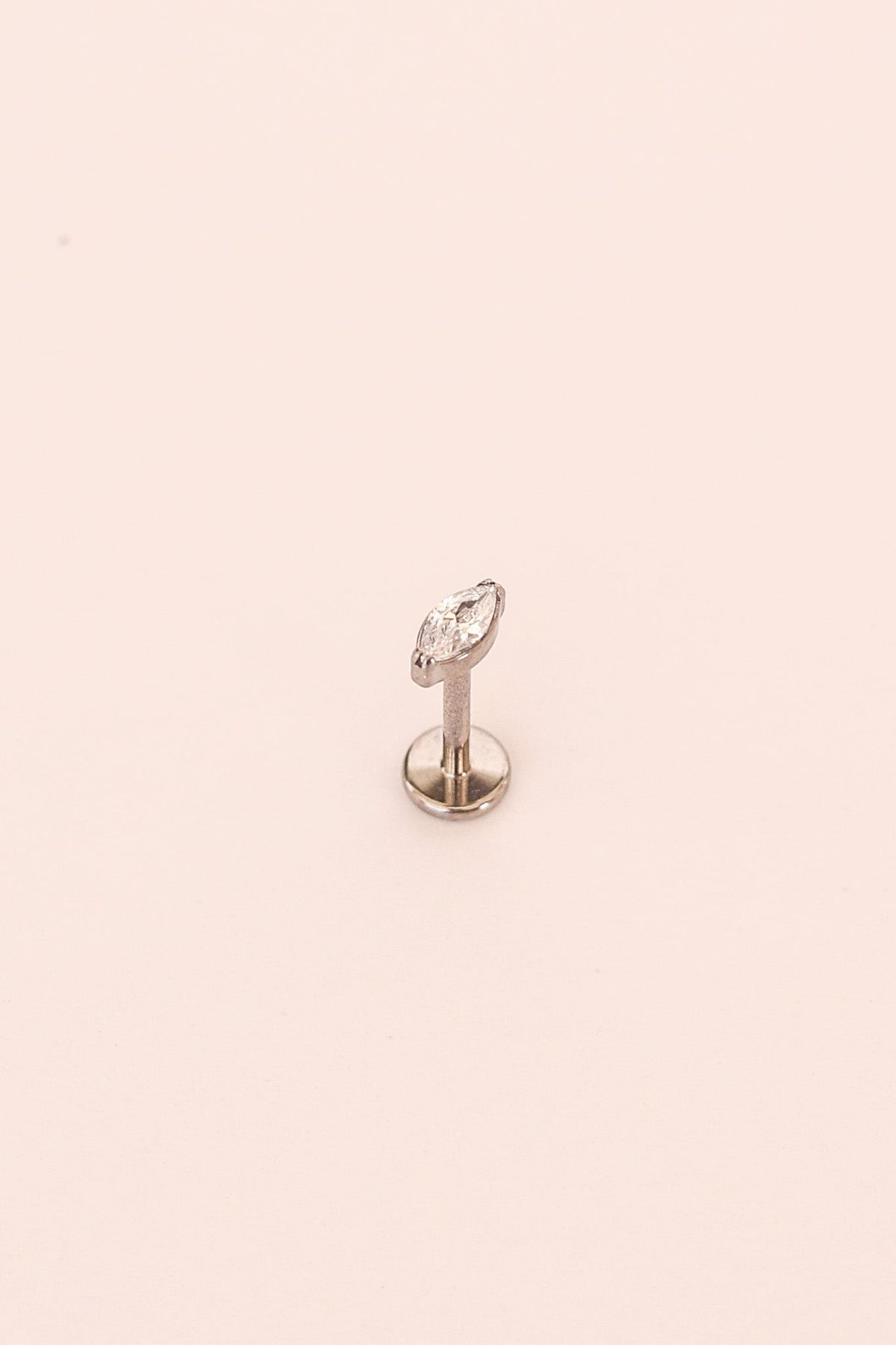 Marquise Flat Back Stud
