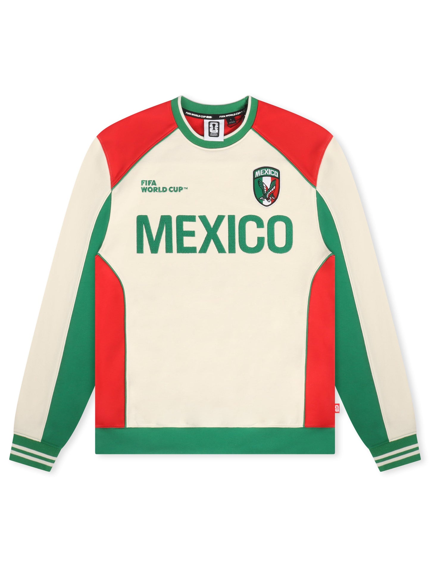 FIFA 2026 Mexico Drop Shoulder Sweatshirt - Cream
