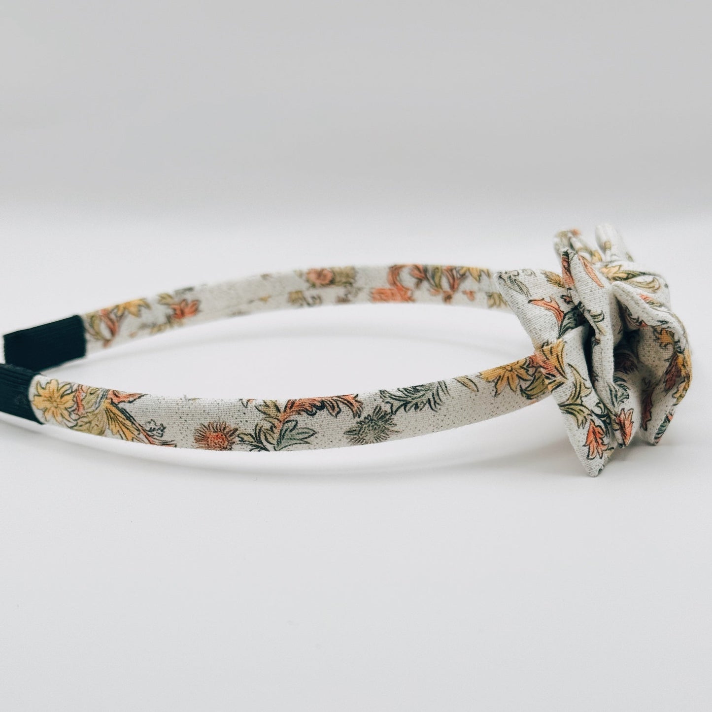 Three Little Bows Headband- Mustard Sage Bloom - Osadia Concept Store