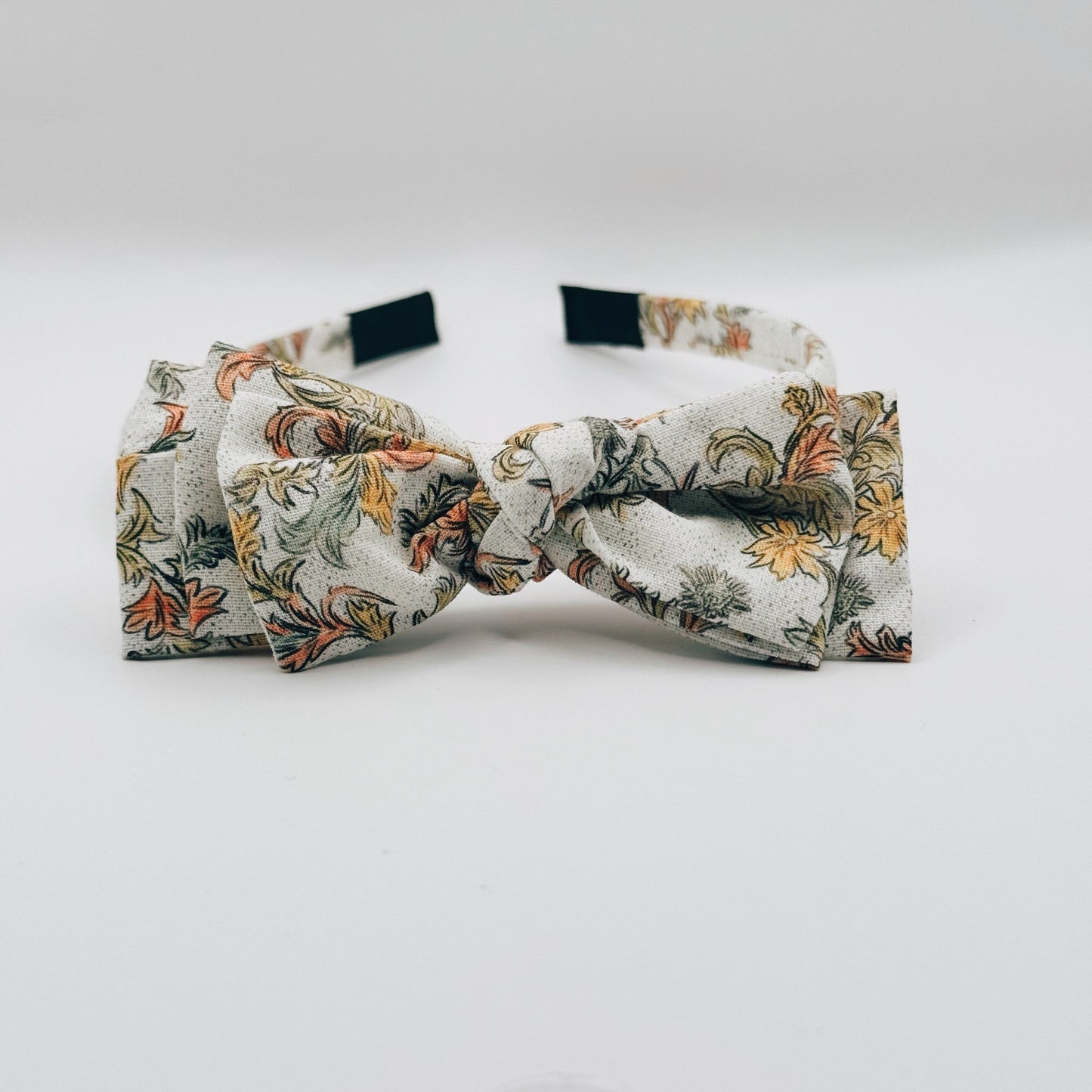 Three Little Bows Headband- Mustard Sage Bloom - Osadia Concept Store