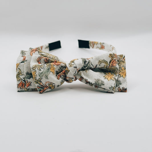 Three Little Bows Headband- Mustard Sage Bloom - Osadia Concept Store