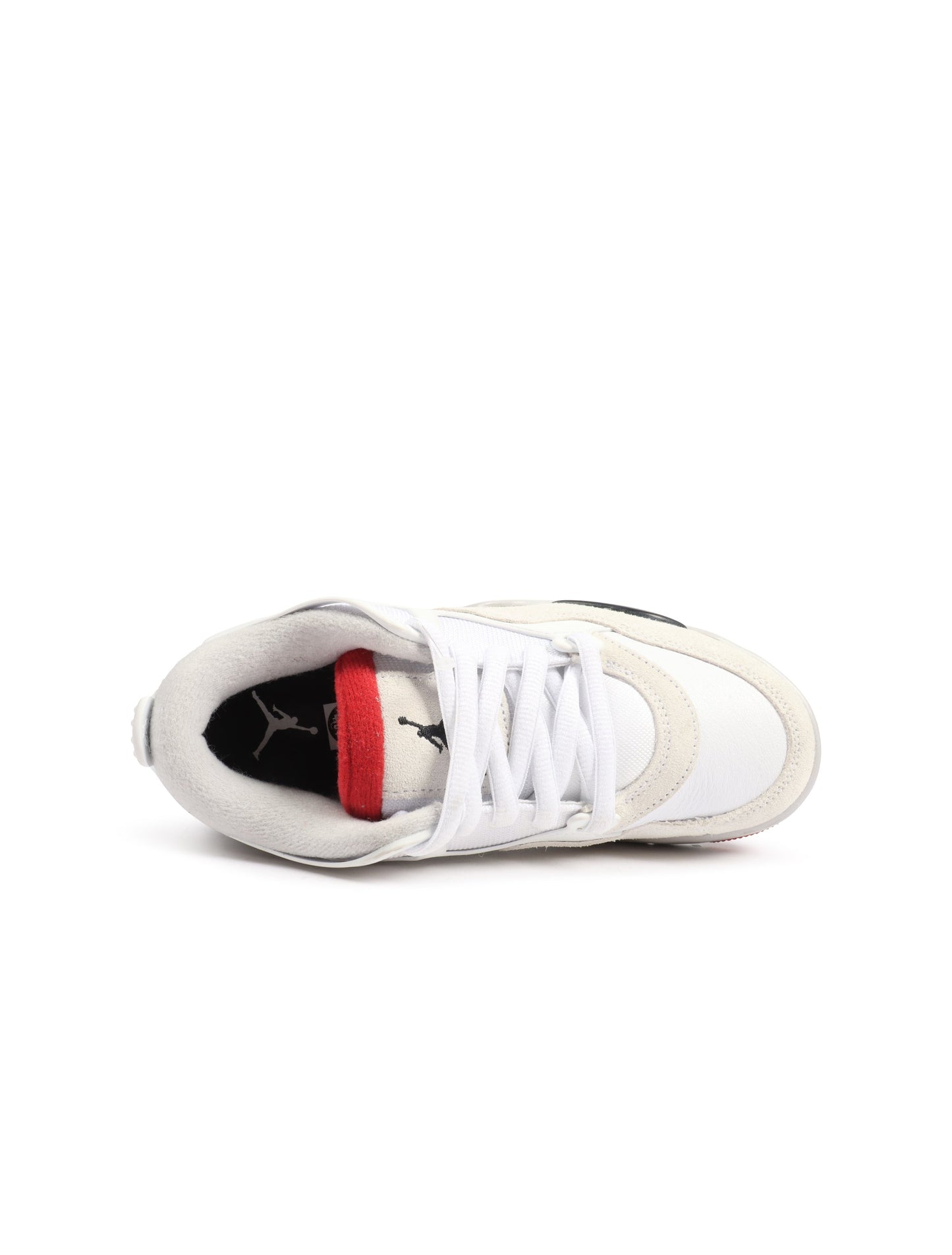 Air Jordan Big Kids 4 RM - White/Varsity Red