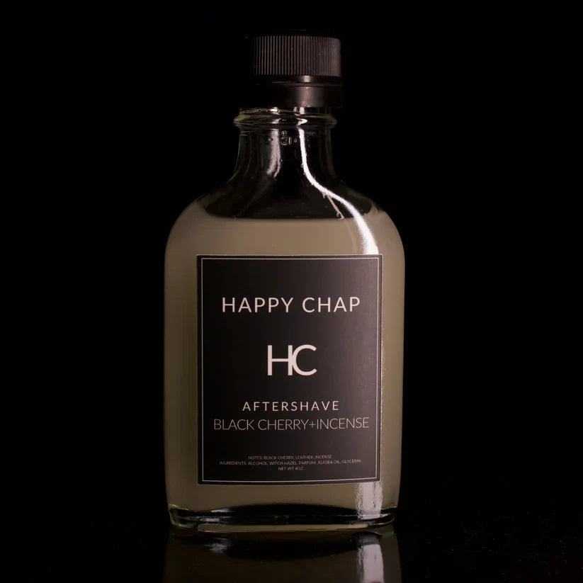 Happy Chap Black Cherry + Incense Shaving Collection