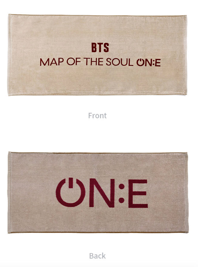 Official BTS Map Of The Soul On:E MD - Towel