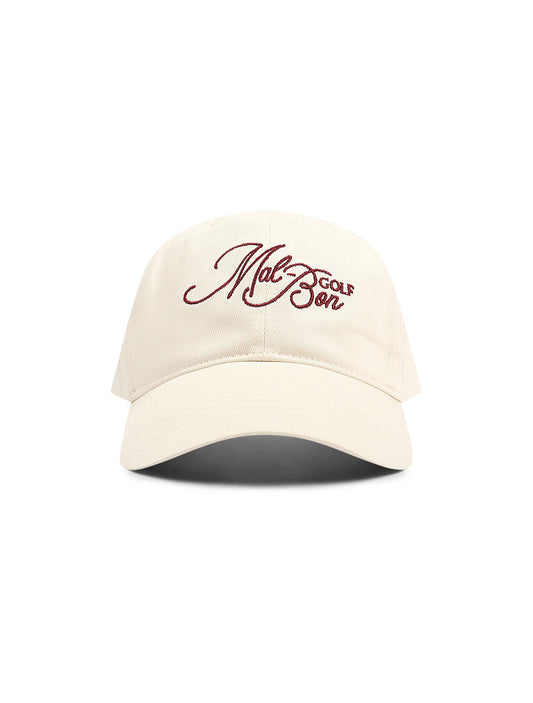 Malbon Palmetto Dad Hat - Whisper White