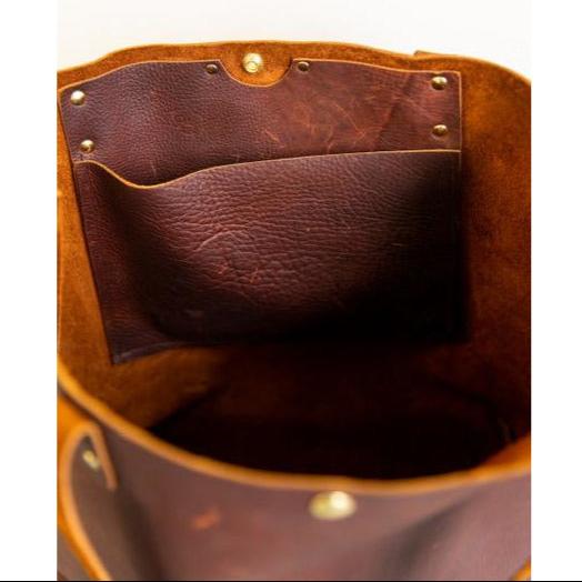 Large Leather Tote Bag