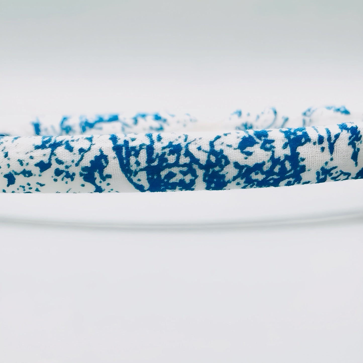 Three Little Bows Headband-Blue Toile - Osadia Concept Store