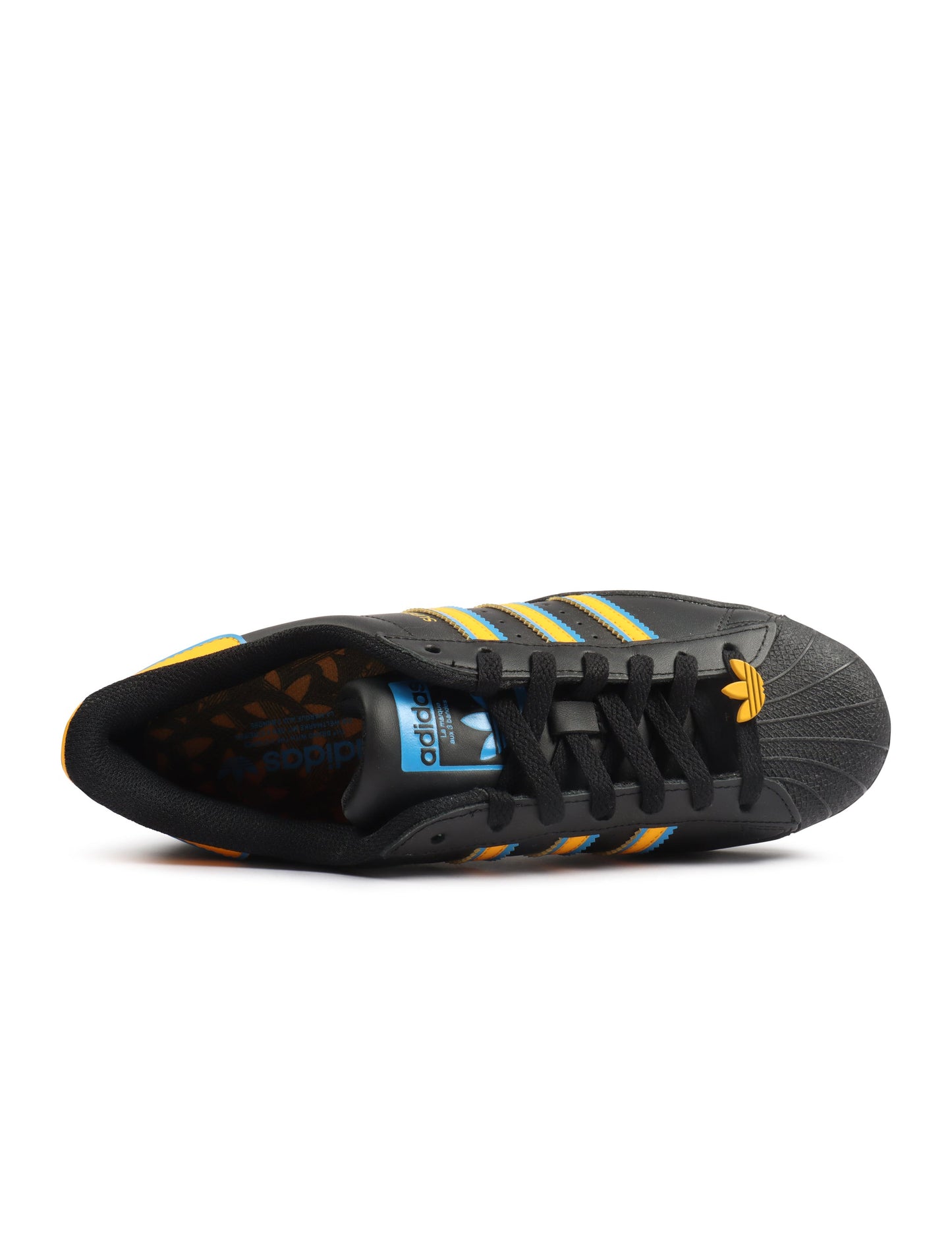 Adidas Mens Superstar - Black/Yellow