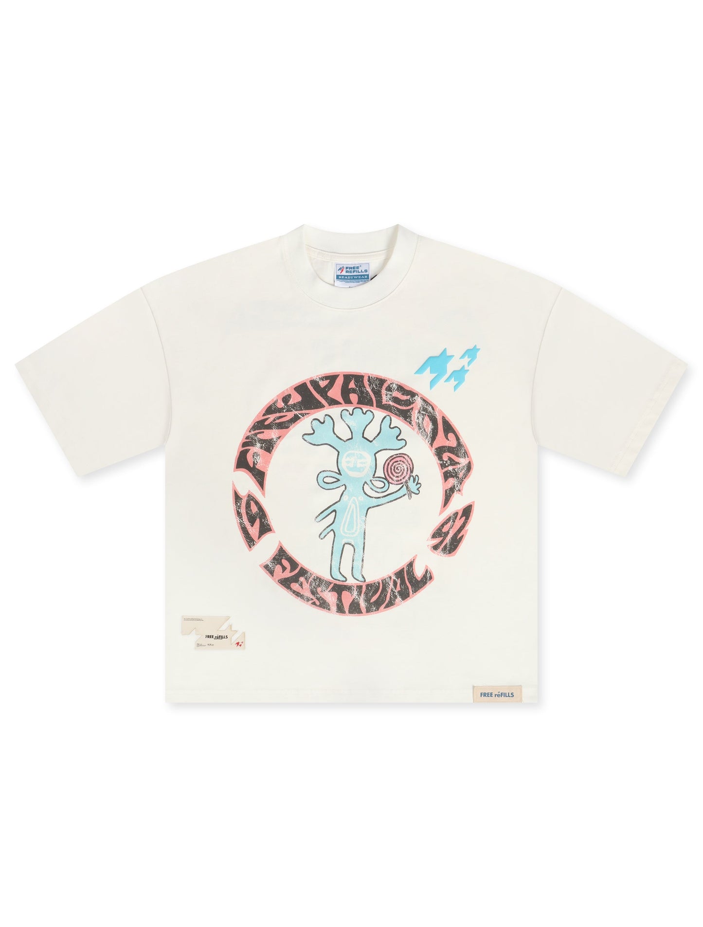 Free Refills Freepalooza Tee - Off White