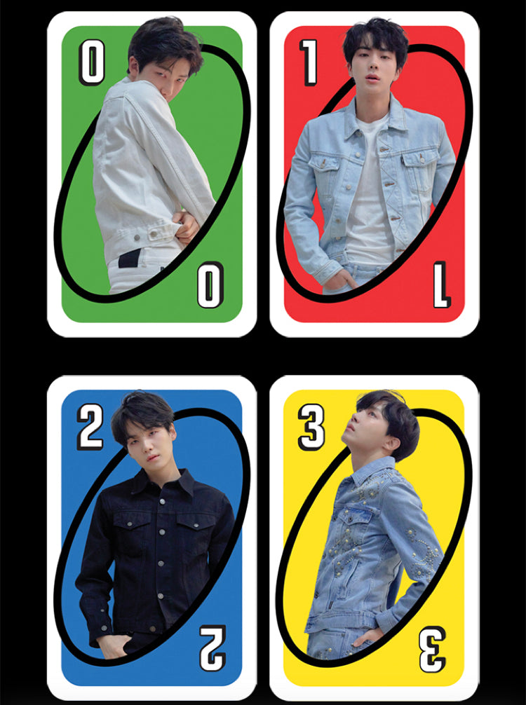 Official BTS Giant Uno Card Pack