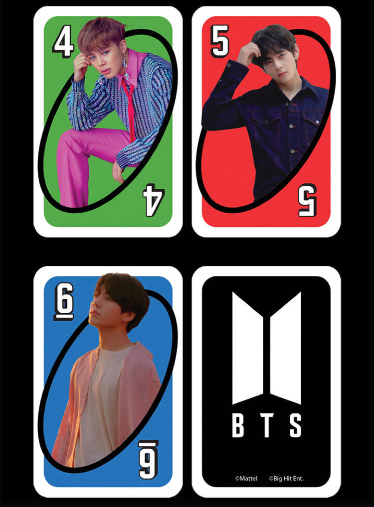 Official BTS Giant Uno Card Pack