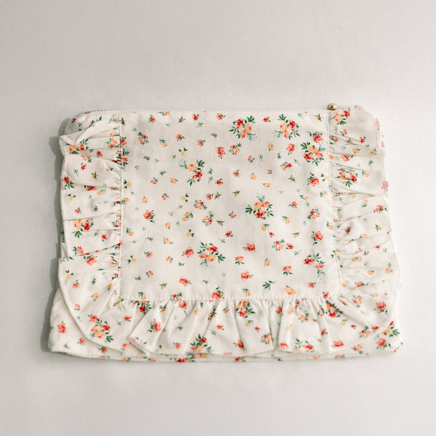 Vintage-Inspired Floral Pouch- Heirloom Bloom - Osadia Concept Store