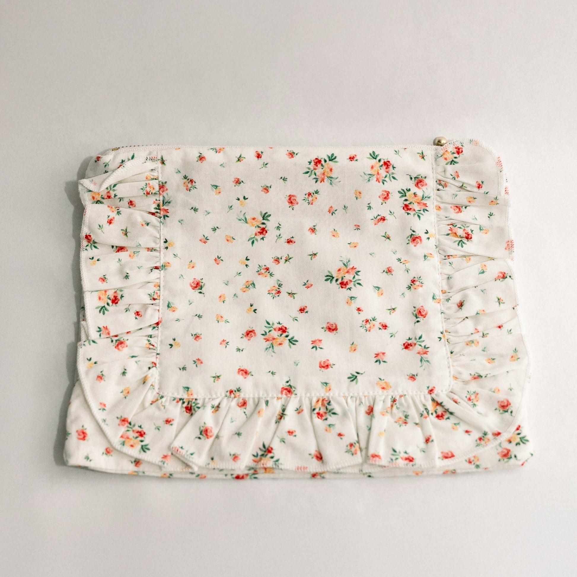 Vintage-Inspired Floral Pouch- Heirloom Bloom - Osadia Concept Store