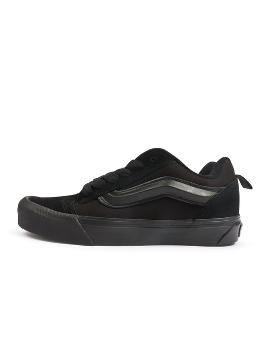 Vans Mens Knu Skool Suede Canvas - Triple Black