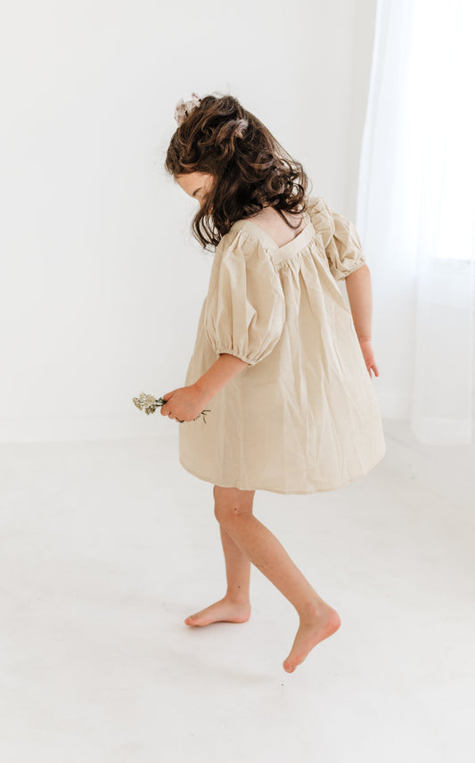 The Day Dress-Eggnog - Osadia Concept Store