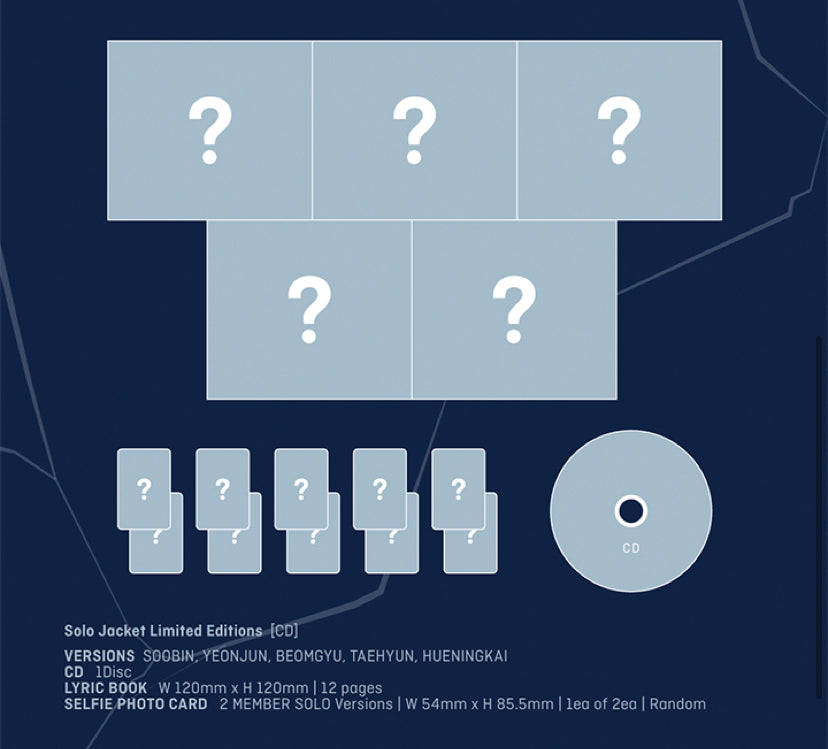 Tomorrow x Together (TXT) 3rd Japanese Single Album "Good Boy Gone Bad"