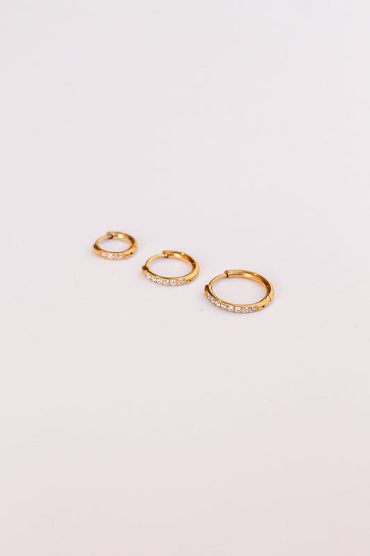 Micro Crystal Hoop - Osadia Concept Store