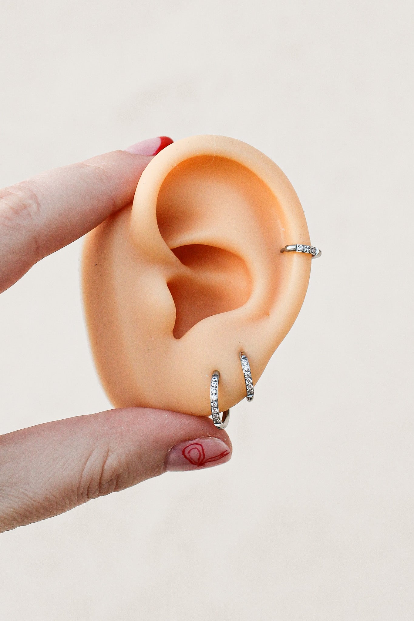 Micro Crystal Hoop - Osadia Concept Store