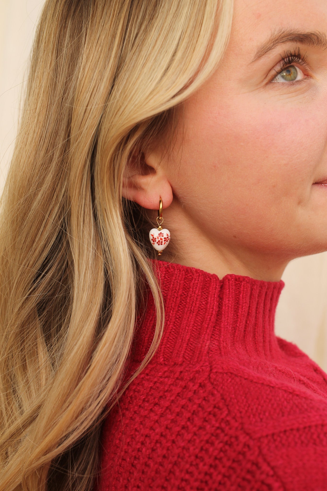 Bella Hoop in Red - Osadia Concept Store