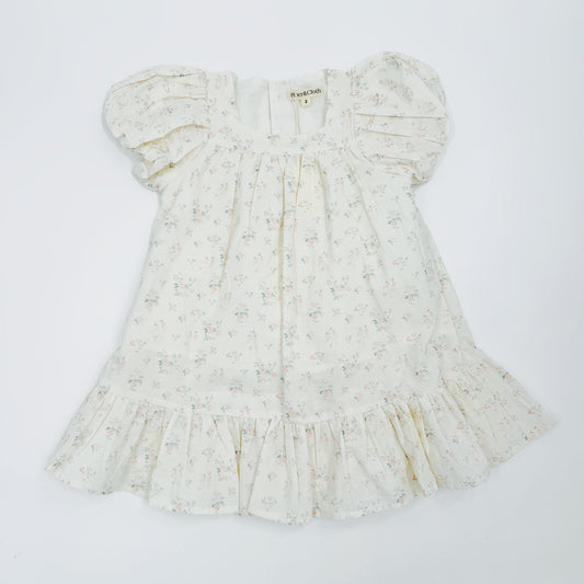 Ruffle Hem Weekend Dress-Cottage Floral - Osadia Concept Store