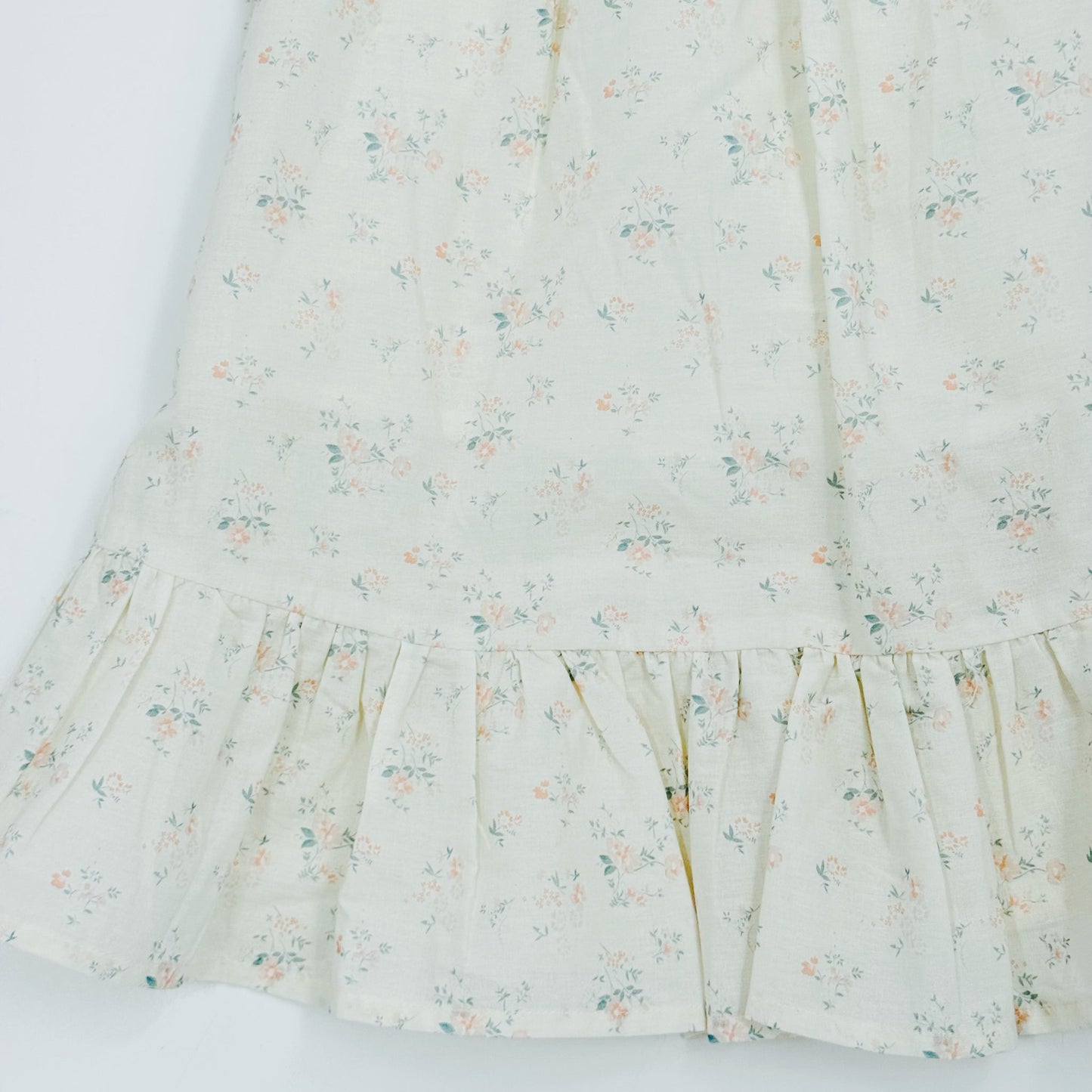 Ruffle Hem Weekend Dress-Cottage Floral - Osadia Concept Store