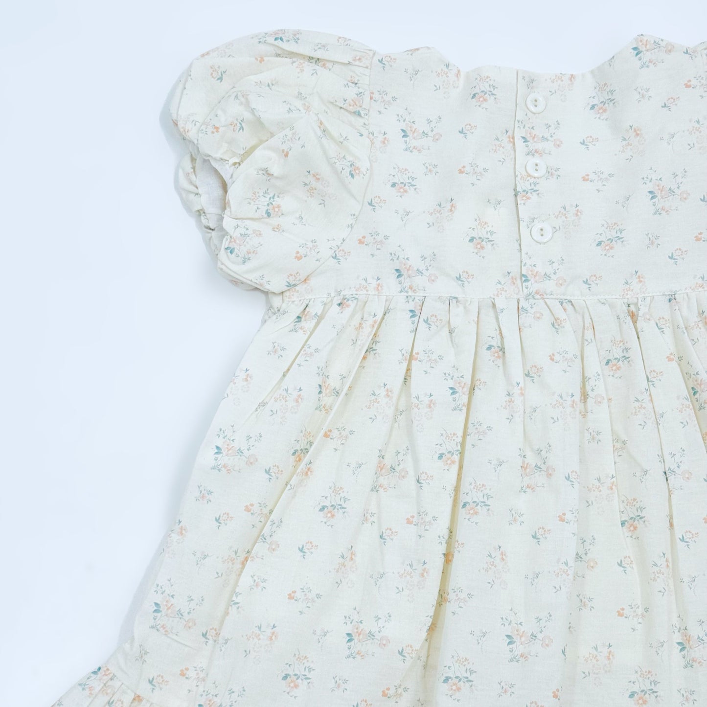 Ruffle Hem Weekend Dress-Cottage Floral - Osadia Concept Store