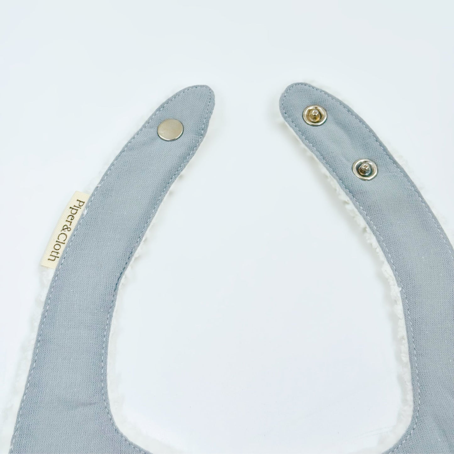 Pacifier Bib-Morning Fog