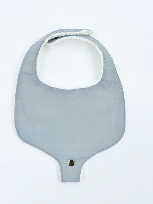 Pacifier Bib-Morning Fog