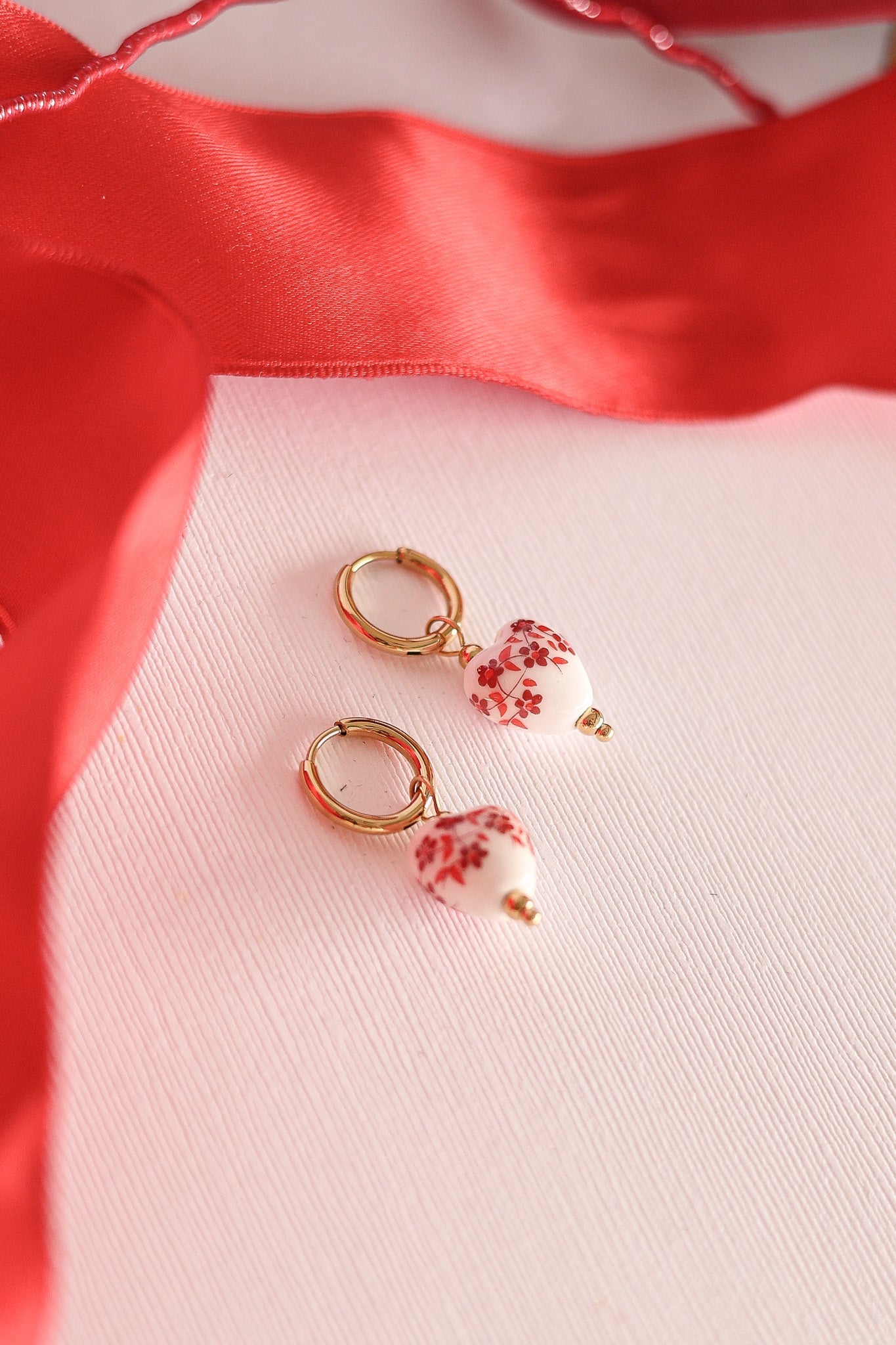 Bella Hoop in Red - Osadia Concept Store