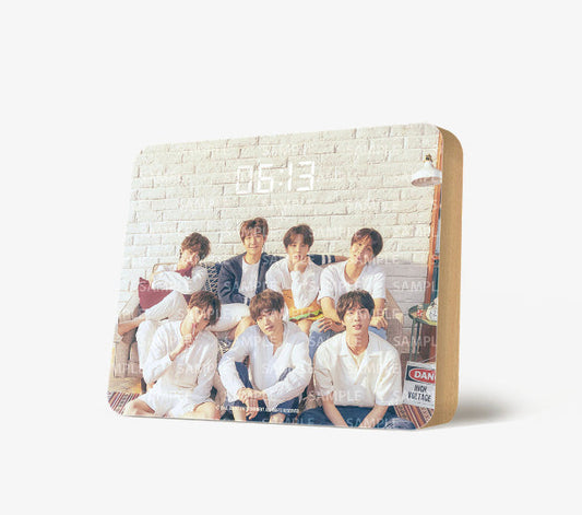 BTS Official 24/7 Serendipity Merch - Acrylic Clock