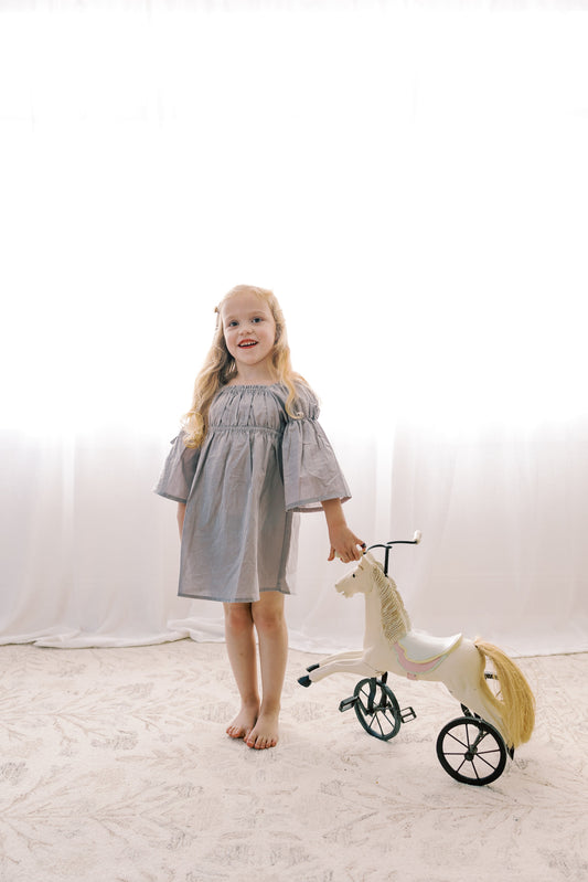 Kennedi Dress-Muted Purple