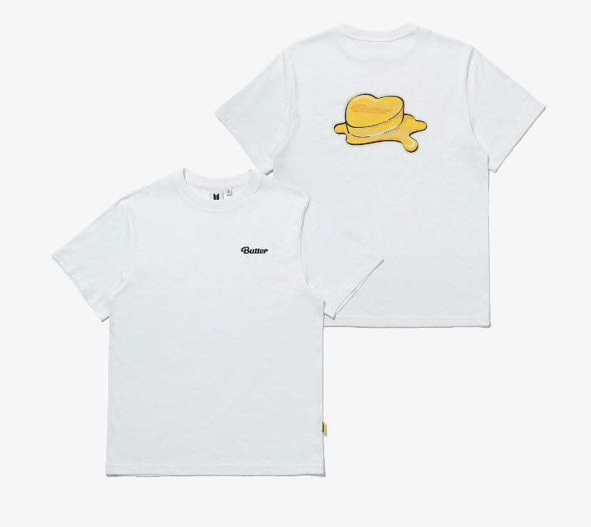 BTS Official Butter Merch - Short Sleeved T-Shirt