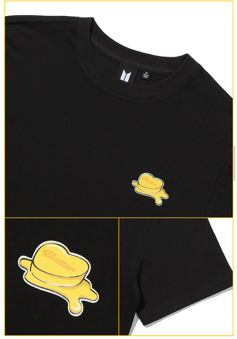 BTS Official Butter Merch - Short Sleeved T-Shirt