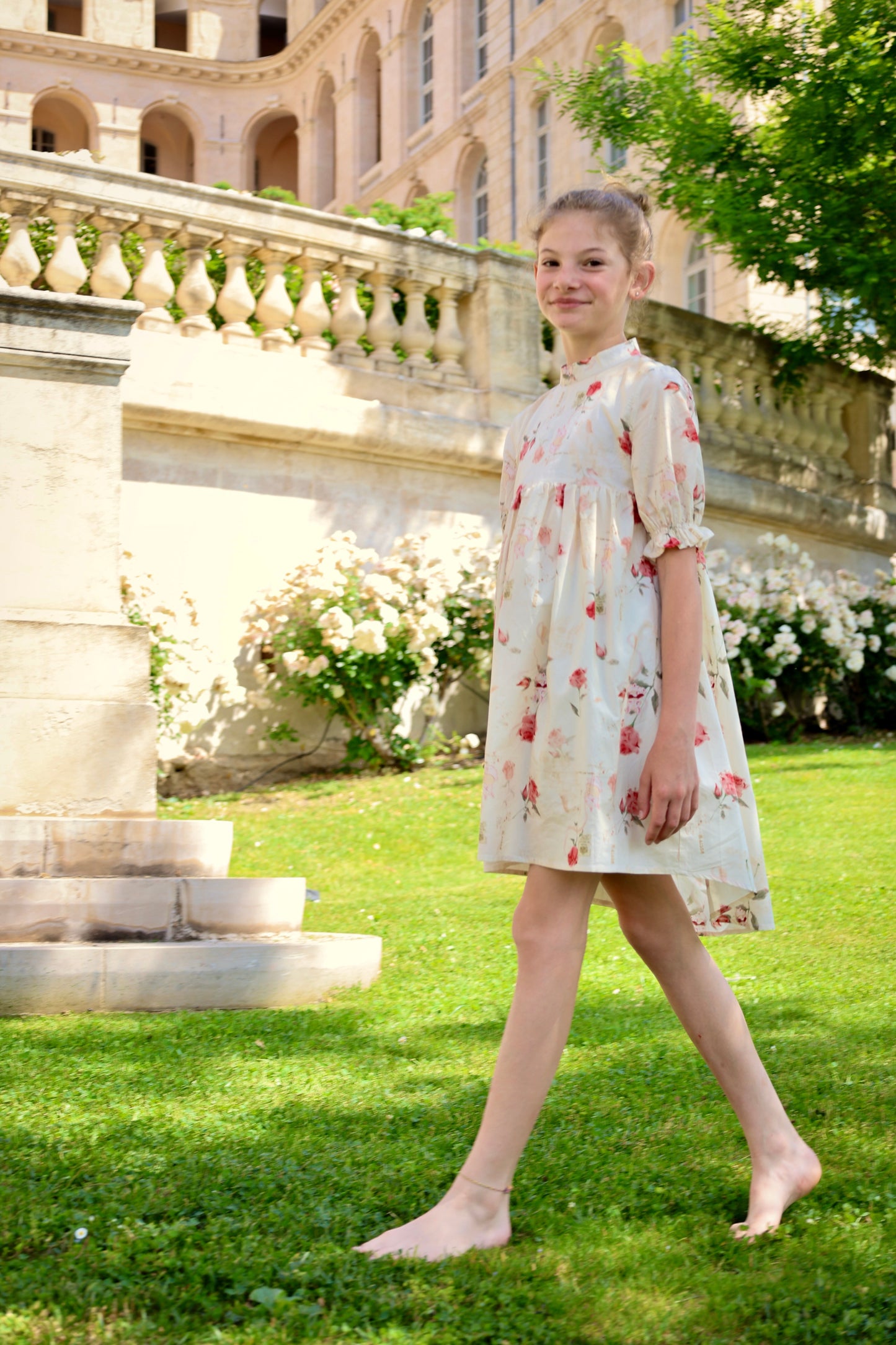 The Madeleine Dress-Ivory Bloom - Osadia Concept Store