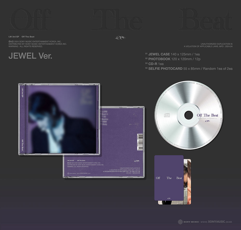 I.M - Off The Beat 3rd Ep (Jewel Ver.)
