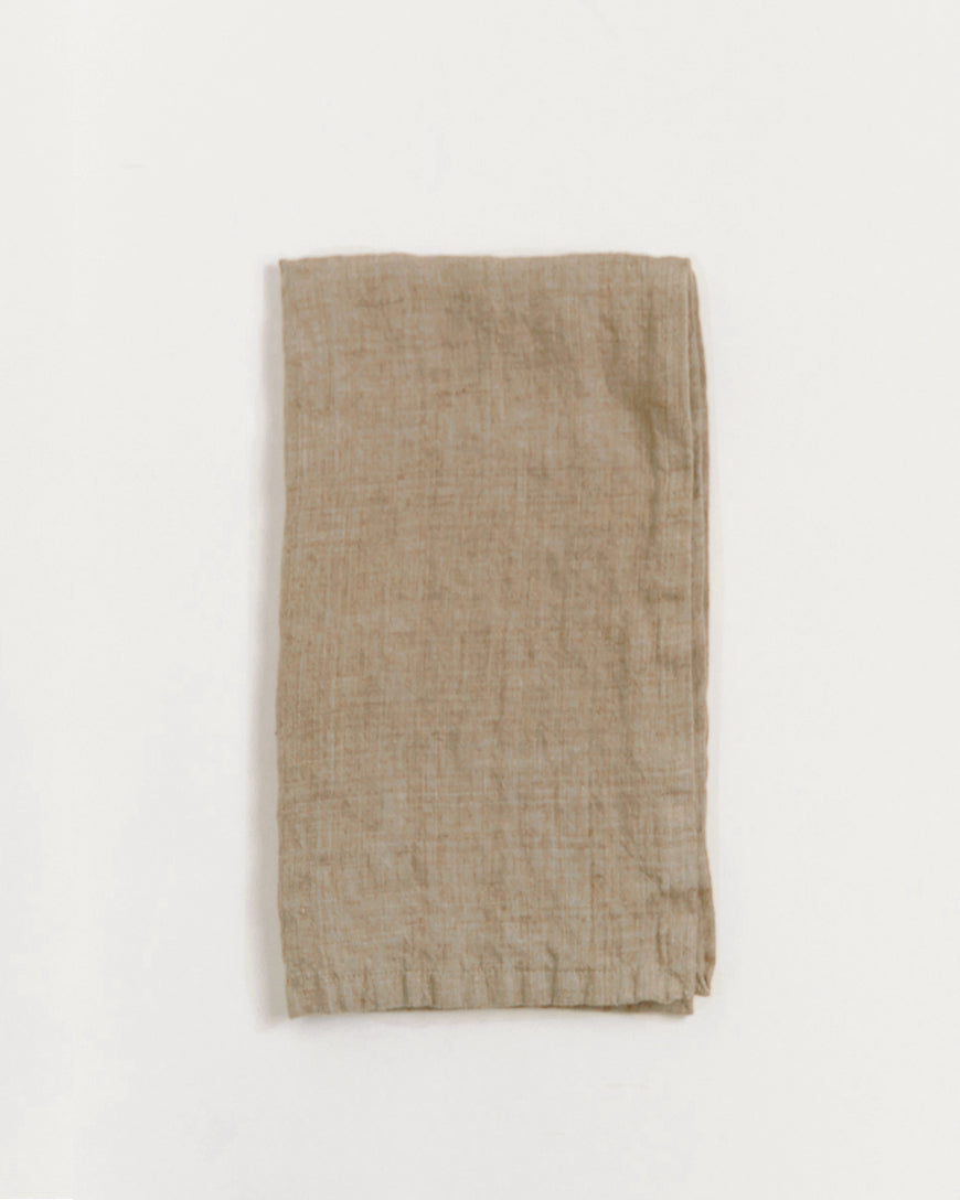 Stone Washed Linen Hemmed Dinner Napkins - Osadia Concept Store