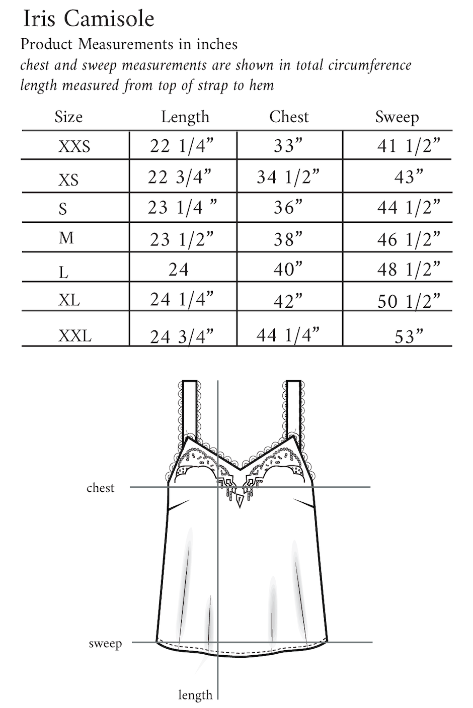 Iris Camisole in Sugar White - Osadia Concept Store