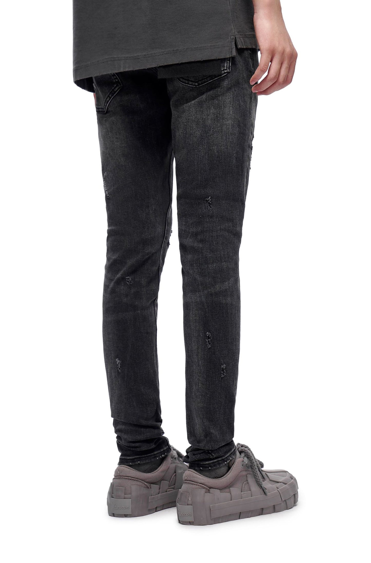 Valabasas Ilyas Skinny Jeans - Charcoal