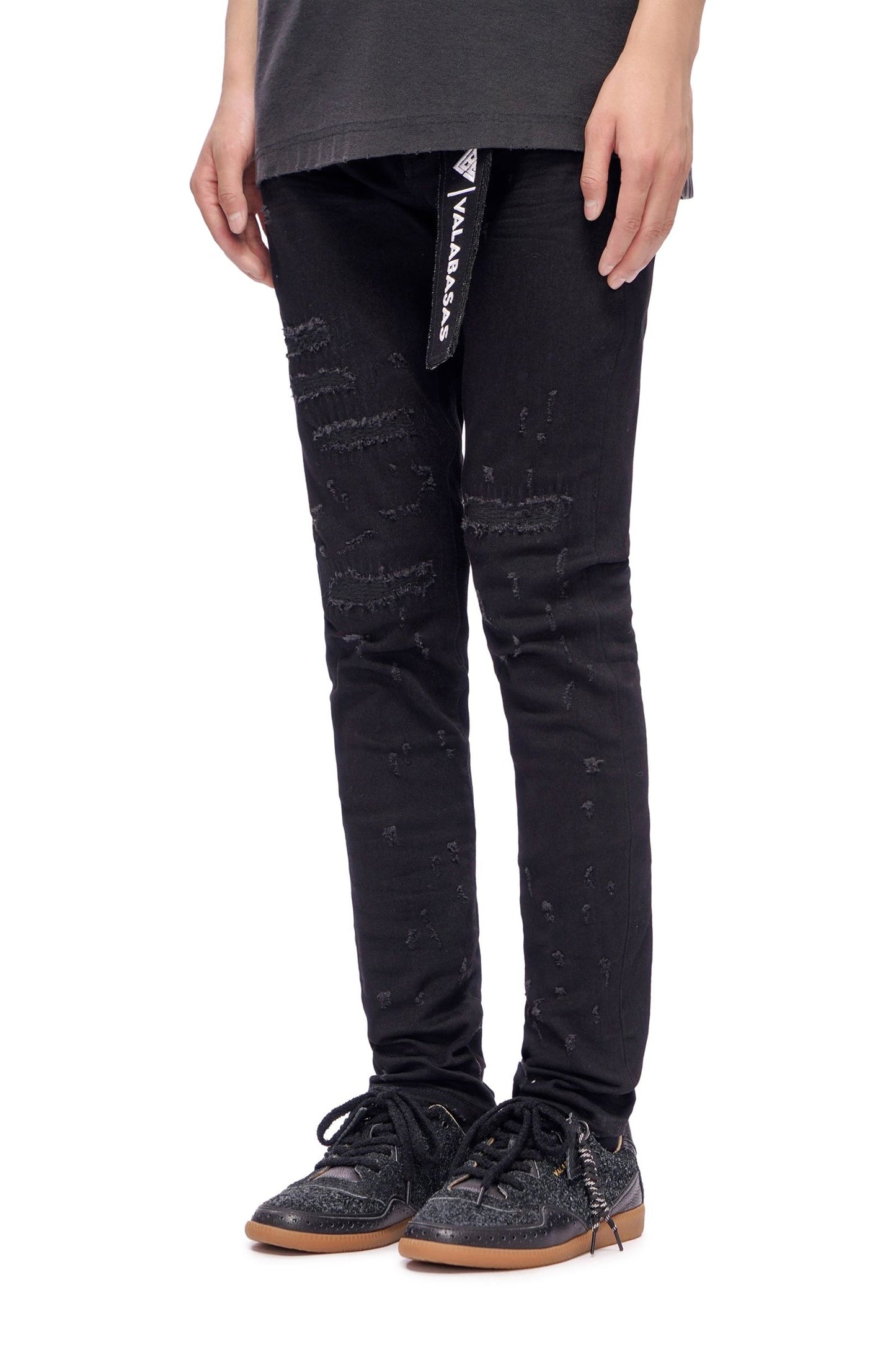 Valabasas Ilyas Skinny Jeans - Jet Black