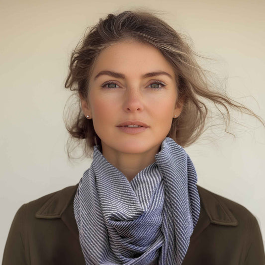 Indigo DNA Scarf - Osadia Concept Store