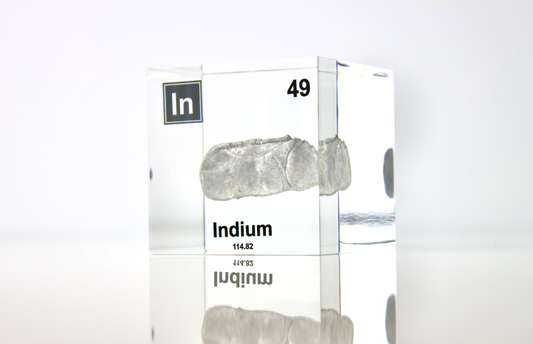 Indium Element Cube