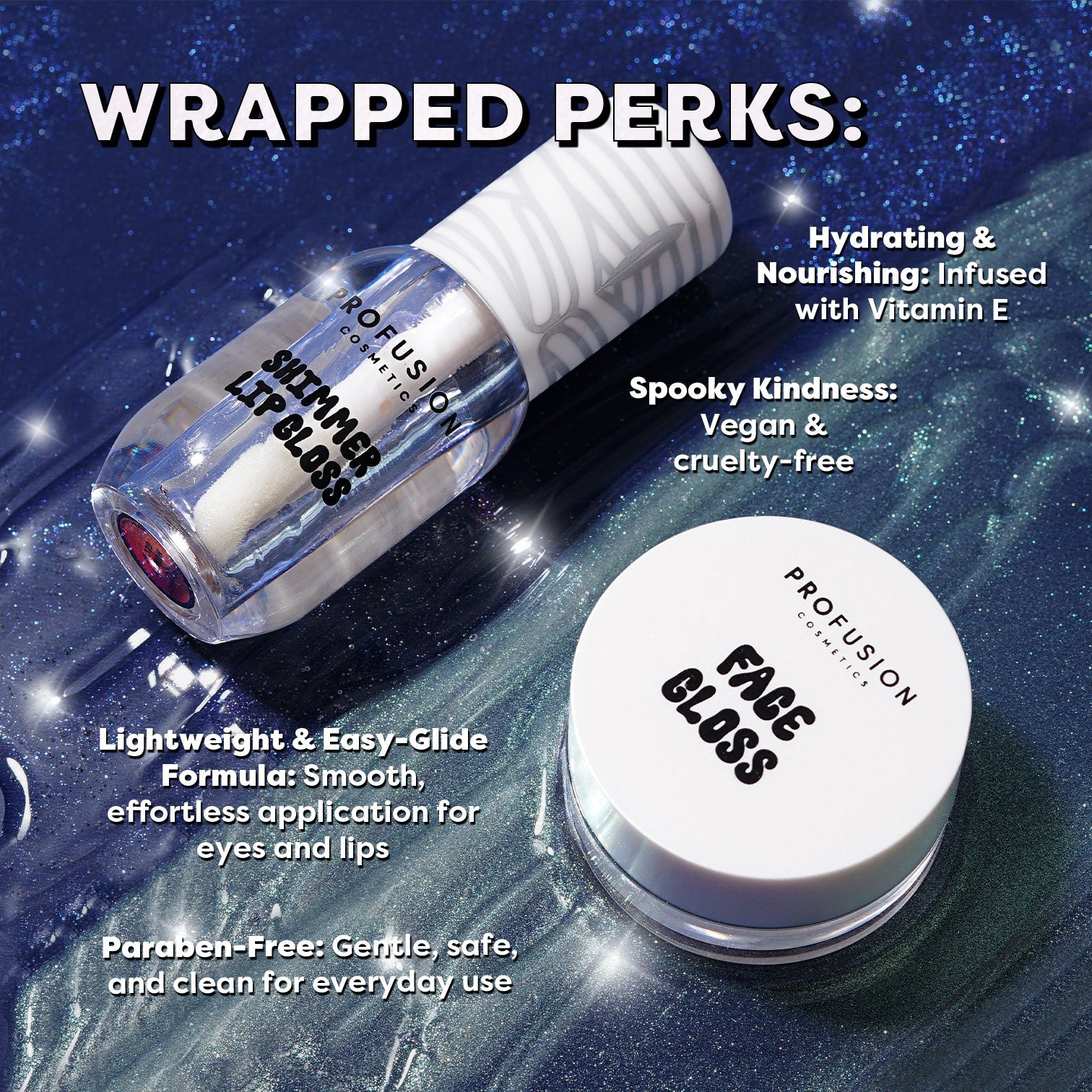 Monster Bash | Mummy Glow Luminous Face & Lip Gloss Duo - Osadia Concept Store