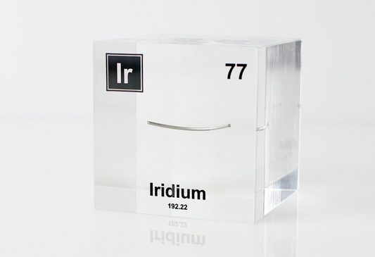 Iridium Element Cube