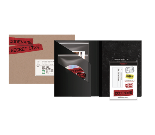 ITZY - DVD Album [Codename : Secret ITZY Behind DVD Photobook Package]
