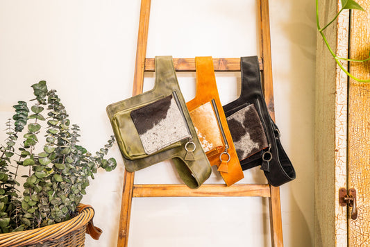 Awabal Hip Bag | Mono Construction - Tan
