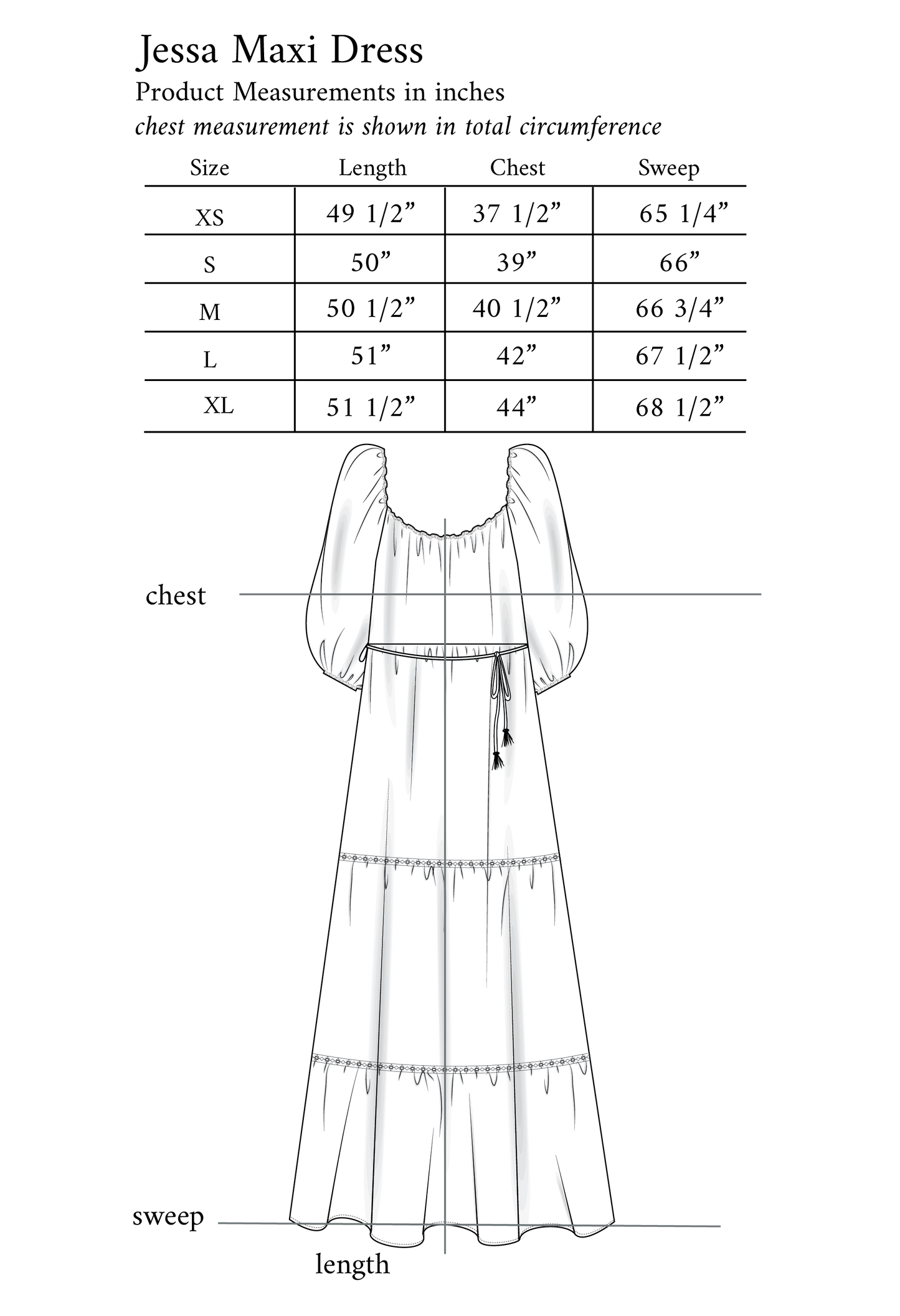 Jessa Maxi Dress - Osadia Concept Store